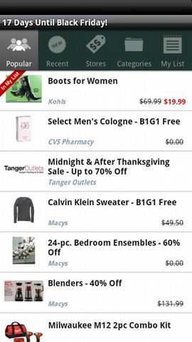 TGI Black Friday Android App Review TGI Black Friday Android App Review