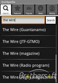 Quickpedia App for Android