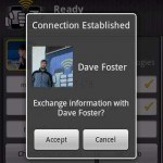 Share Information with Bump Free App for Android