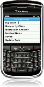 MedScape Free Medical App for Blackberry Free Medical Reference App MedScape for Blackberry