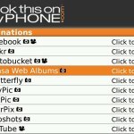 I Took This on My Phone app for Blackberry