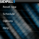 QuickPull App for Blackberry