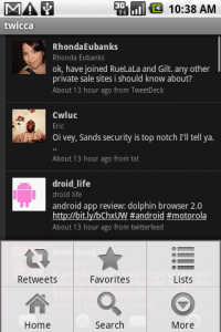 Free Twitter App for Android - Twicca