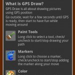 Draw your path with GPS Draw App for Android