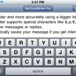 EasyWriter App for iPhone Review