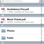 Take everything everywhere with Dropbox App for iPhone