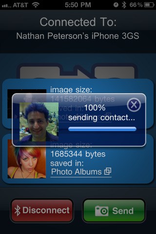 Bluetooth Photo Share App for iPhone Bluetooth Photo Share App for iPhone