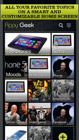 Appy Geek App for iPhone