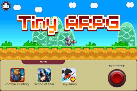 Tiny ARPG App for iPhone