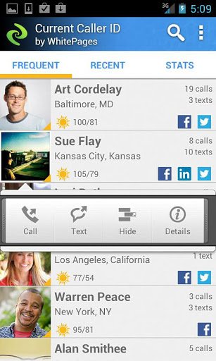 Current Caller ID App for Android
