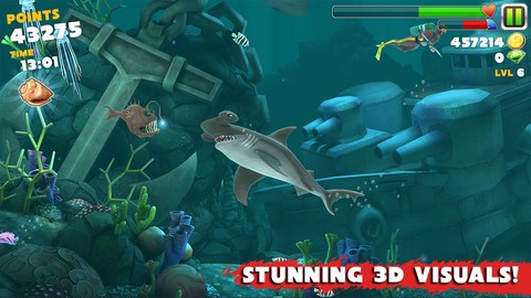 Hungry Shark Evolution App for iPhone