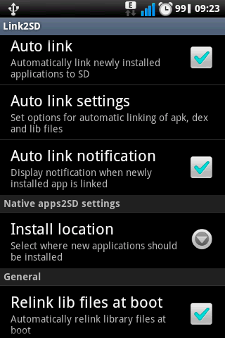 Link2SD App for Android