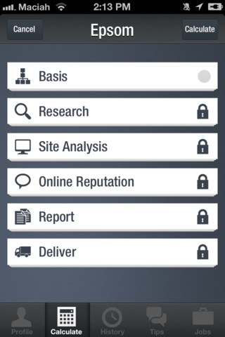 MyPrice App for iPhone