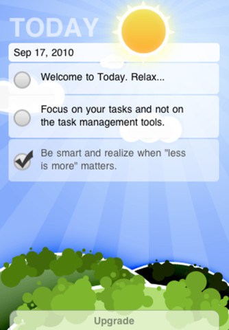 Today To-Do Basic App for iPhone