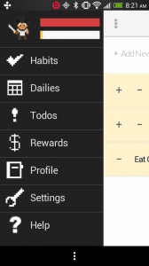 HabitRPG App for Android