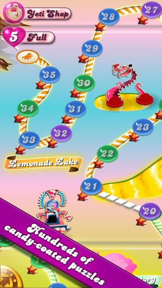 Candy Crush Saga App for iPhone