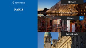 Fotopedia Paris App for iPhone