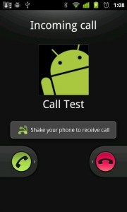 ShakeCall App for Android