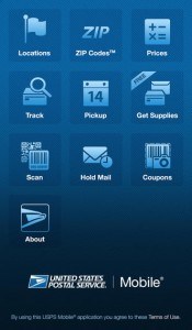 USPS Mobile App for iPhone