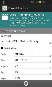 Format Factory App for Android