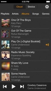 Amazon Cloud Player App for iPhone
