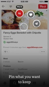Pinterest App for iPhone