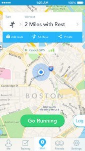 RunKeeper App for iPhone
