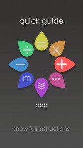 Sums Gesture Controlled Calculator App for iPhone