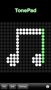 TonePad App for iPhone