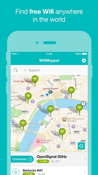 WifiMapper iPhone App