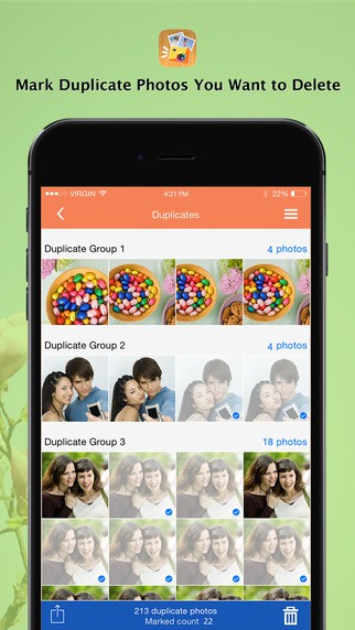 Duplicate Photos Fixer iPhone App
