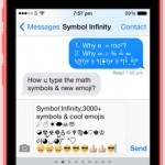 Symbol Infinity Cute Kaomoji & Emoji Keyboard iPhone App
