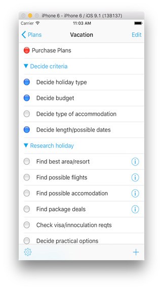 Plans iPhone App Review