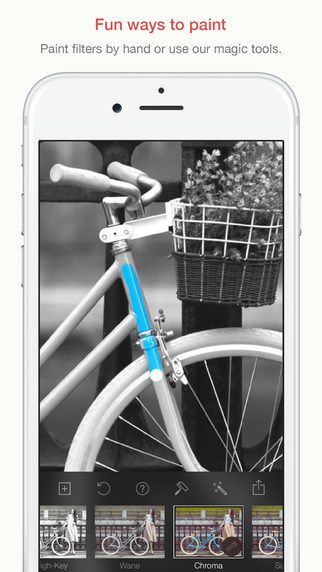 Filteract Photo Editing App for iPhone