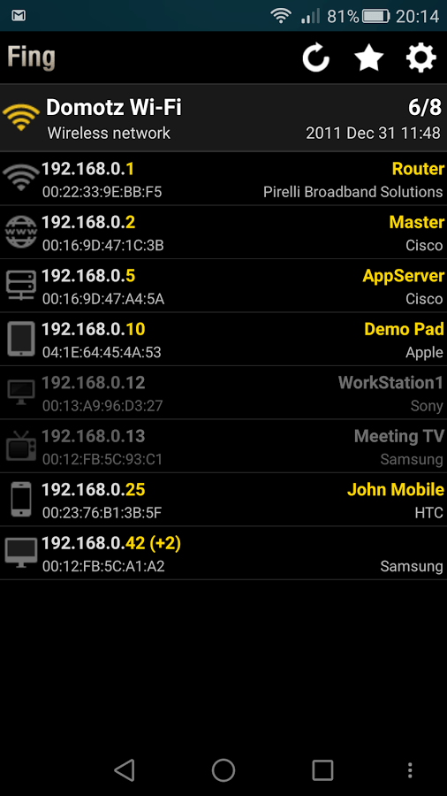 Fing - Network Tools Android App Review