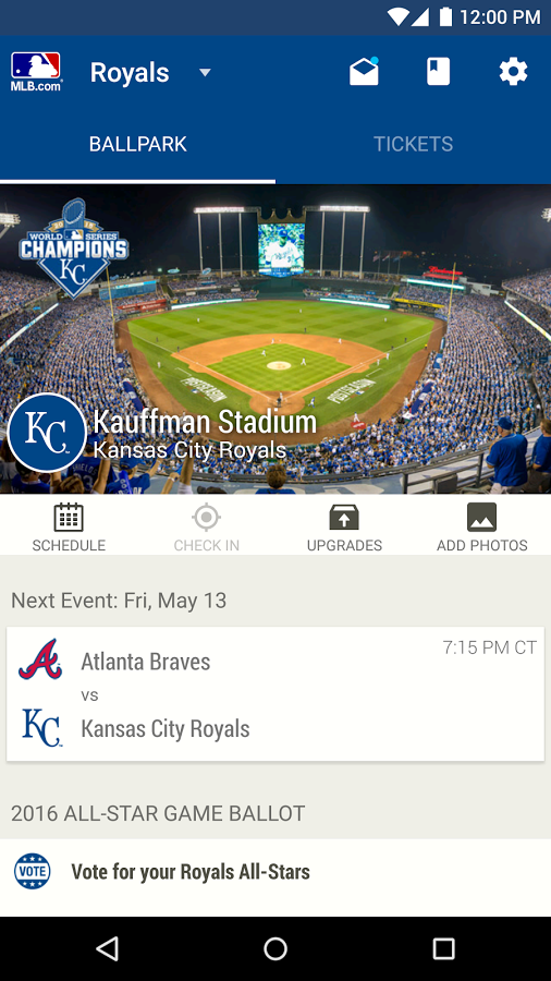 MLBcom Ballpark Android App Review