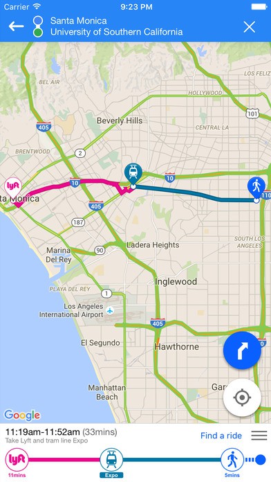 Go LA iPhone Navigation App Review