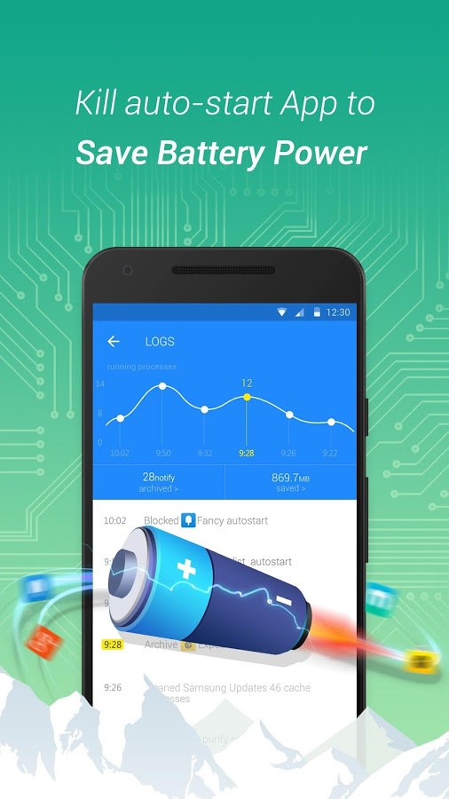 Purify - Save Battery Boost Ram Android App Review