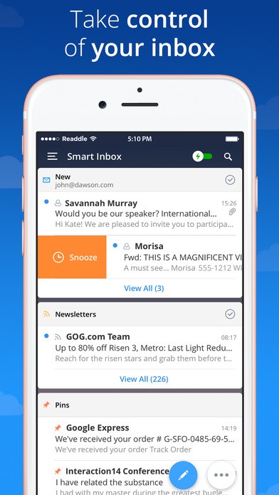 Spark - Love Your Email Again iPhone App Review