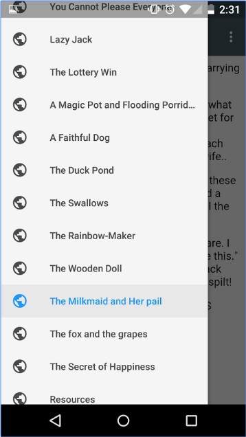 Short Stories for Kids Android App Review
