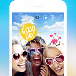 SNOW Selfie Motion Sticker Android App Review
