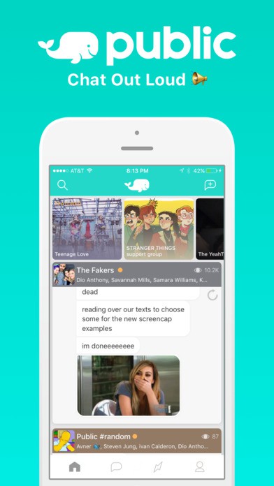 public-chat-out-loud-iphone-app