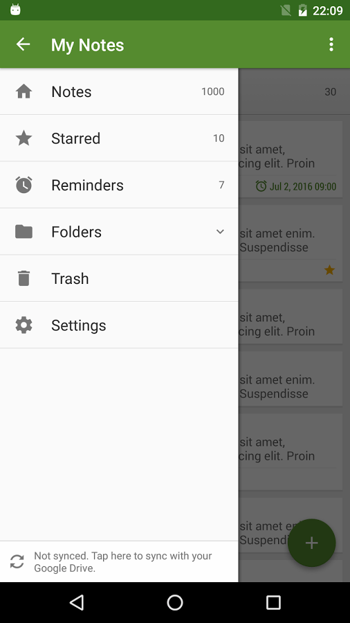 diary notes app
