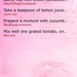 Natural Beauty Tips iPhone App Review