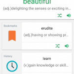 Erudite Dictionary, Translator & Widget Android App