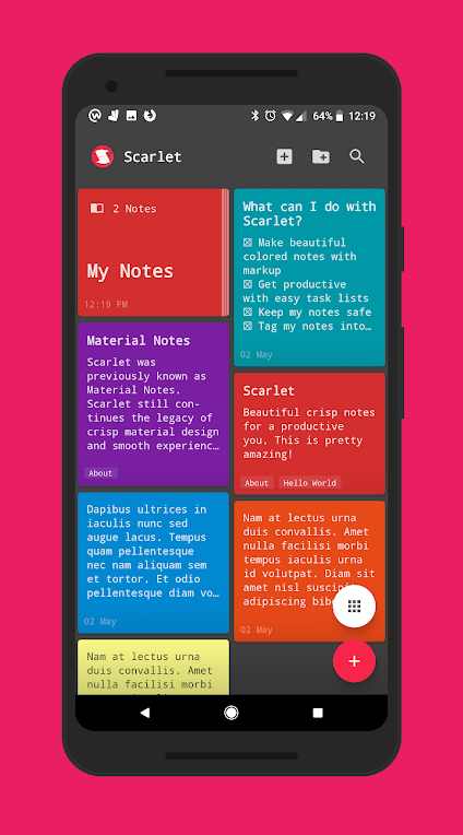 Scarlet Notes Android App Review 