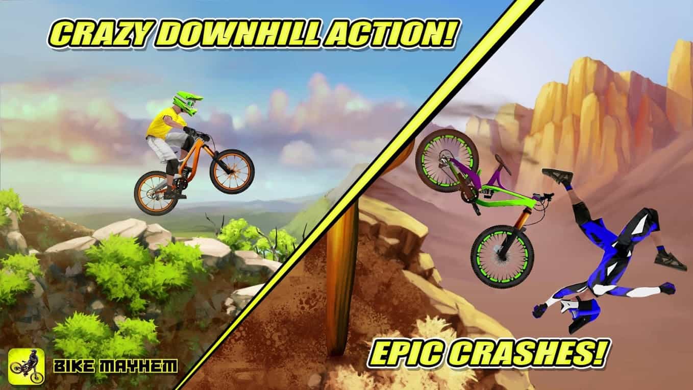 Bike Mayhem Mountain Racing Android Game App Review