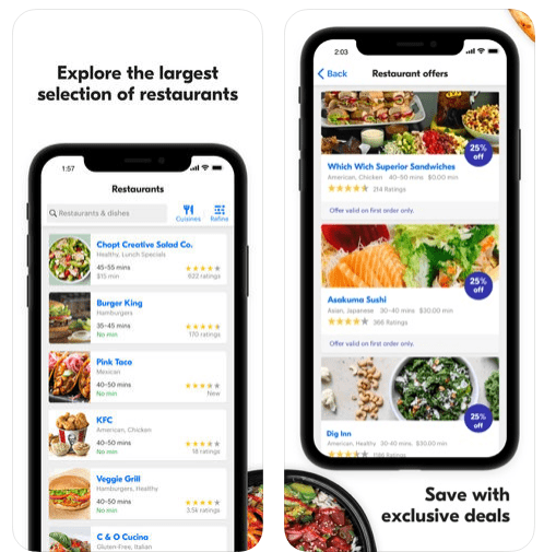 Grubhub Local Food Delivery iPhone App Review
