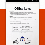 Microsoft Office Lens PDF Scanner Android App Review