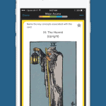 Tarot Card Memorizer iPhone App Review